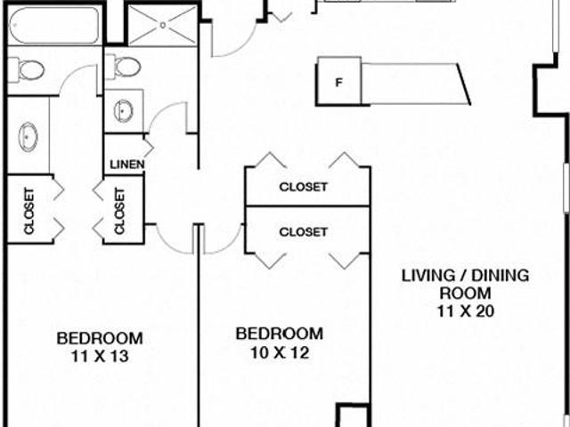 2 bedroom, Oak Park IL 60301 106009577