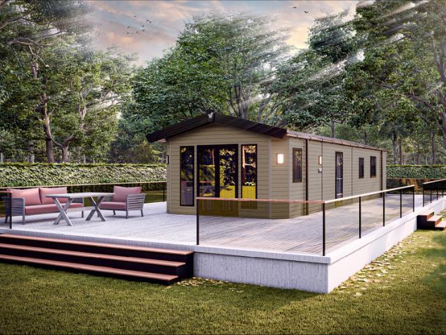 2 bedroom lodge for sale