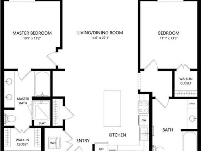 2 bedroom, Lombard IL 60148 104476463