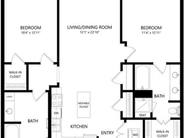 2 bedroom, Lombard IL 60148 104847428