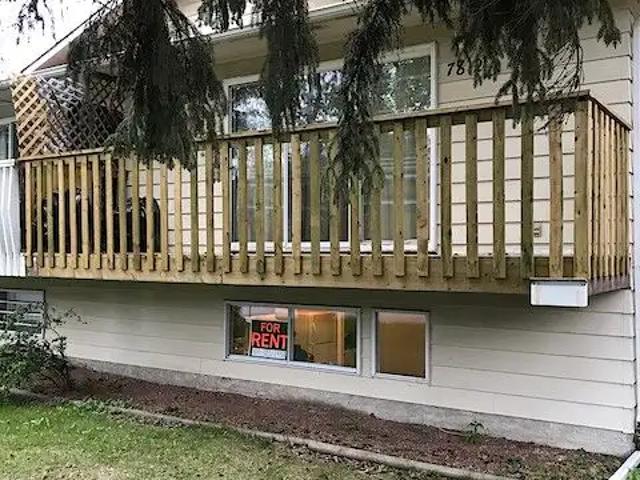 2 bedroom main floor of 1/2 duplex