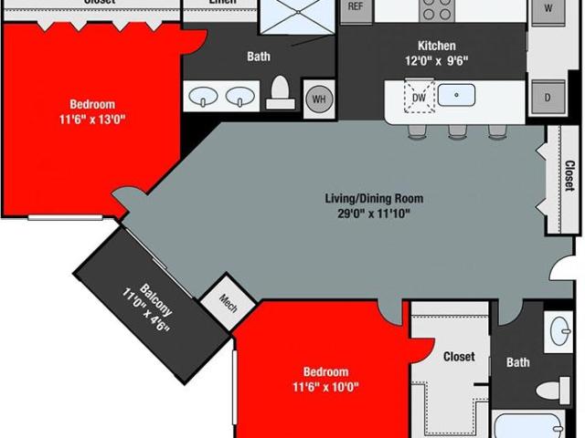 2 bedroom, Northbrook IL 60062 104147303