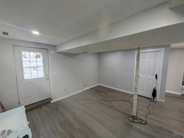 2 bedroom newly painted large basement for rent near Rundle LRT