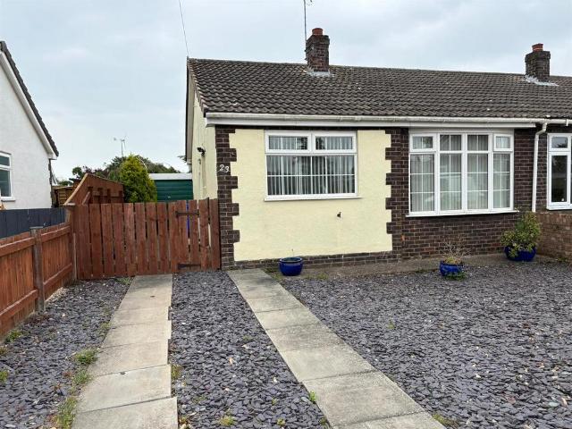 2 bedroom semi detached bungalow for sale