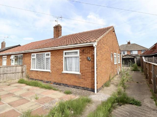 2 bedroom semi detached bungalow for sale