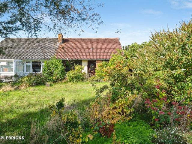 2 bedroom semi detached bungalow for sale