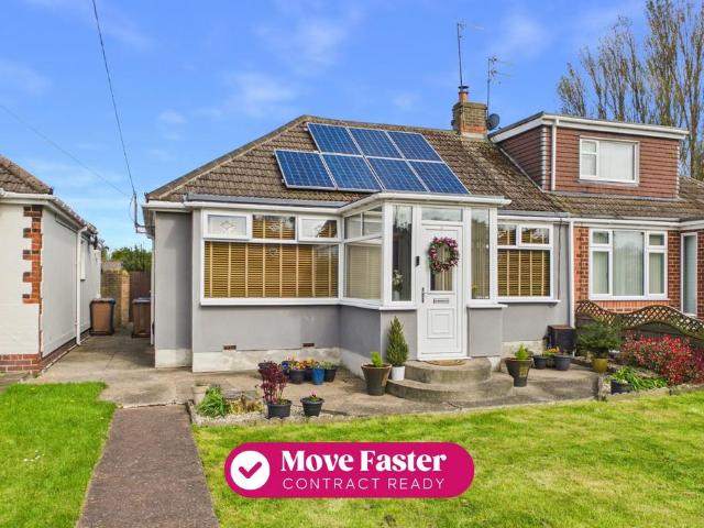 2 bedroom semi detached bungalow for sale