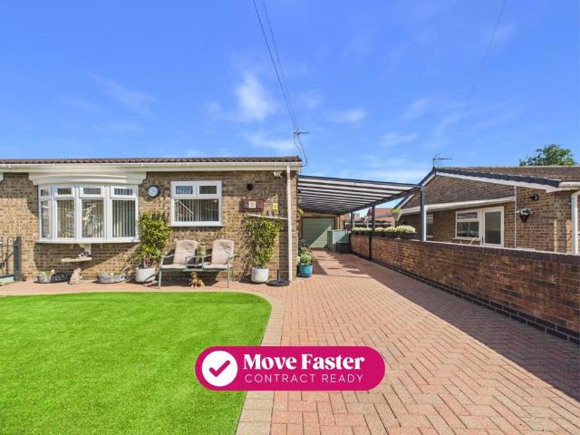 2 bedroom semi detached bungalow for sale