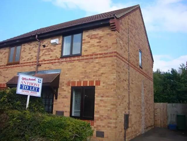 2 Bedroom Semi Detached House To Rent In Millbank Place, Kents Hill, MK7