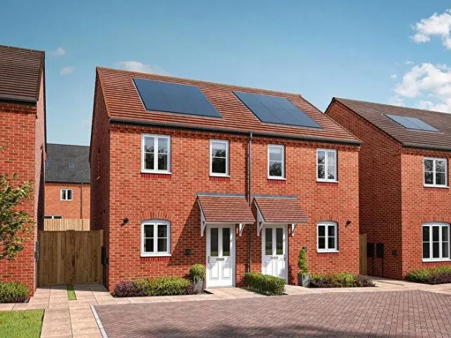 2 Bedroom Semi Detached House To Rent In Harlestone Grange, Northampton, NN5