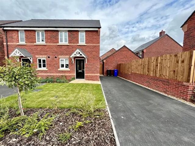 2 Bedroom Semi Detached House To Rent In Roman Drive, Branston, Burton Upon Trent, DE13