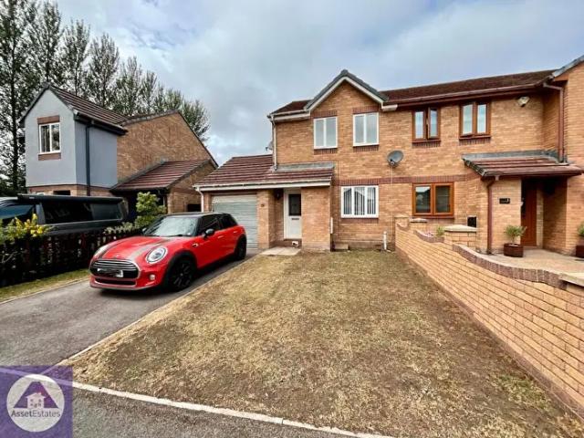 2 Bedroom Semi Detached House To Rent In Shoemaker Close, Brynmawr, NP23