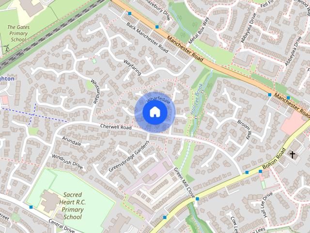 2 bedroom semi detached house to rent
