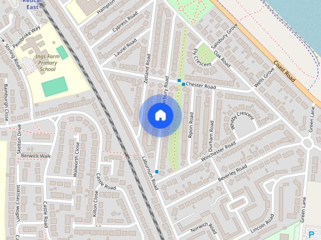 2 bedroom semi detached house to rent