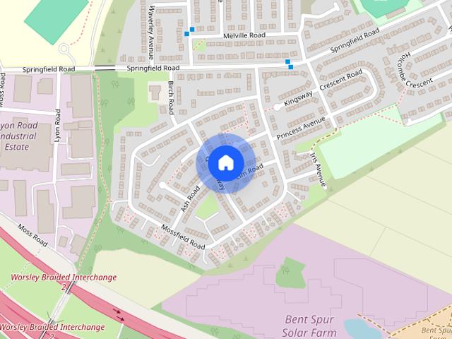 2 bedroom semi detached house to rent