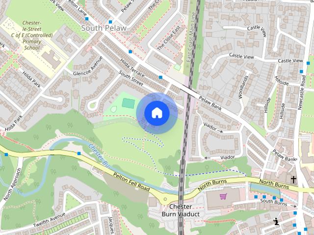 2 bedroom semi detached house to rent