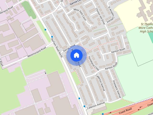 2 bedroom semi detached house to rent