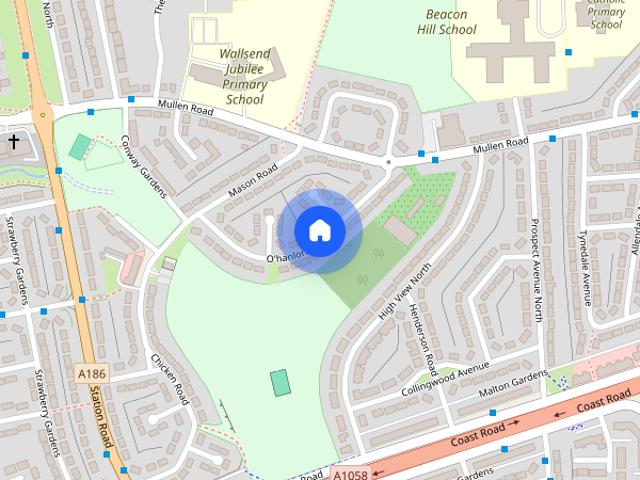 2 bedroom semi detached house to rent