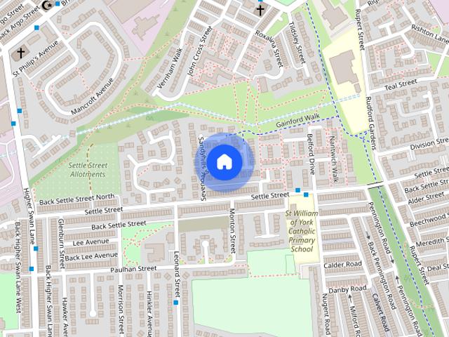 2 bedroom semi detached house to rent