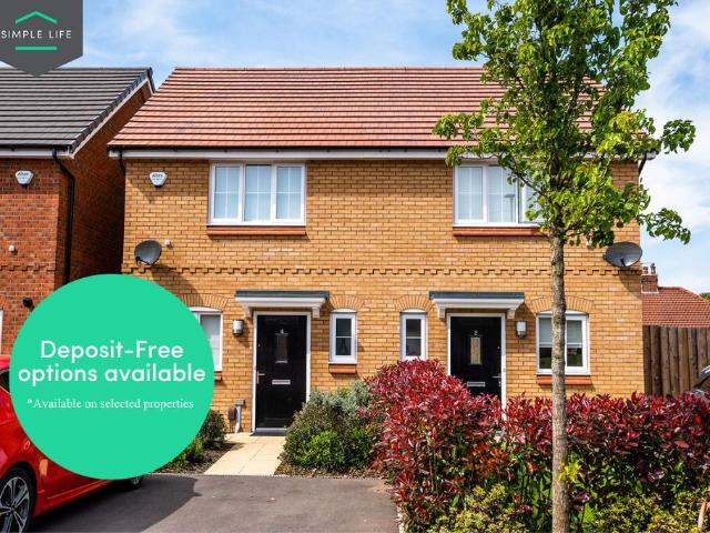 2 bedroom semi detached house to rent