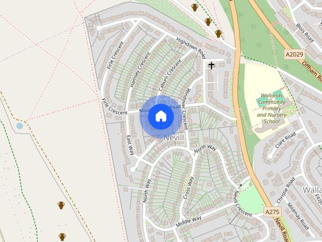 2 bedroom semi detached house to rent