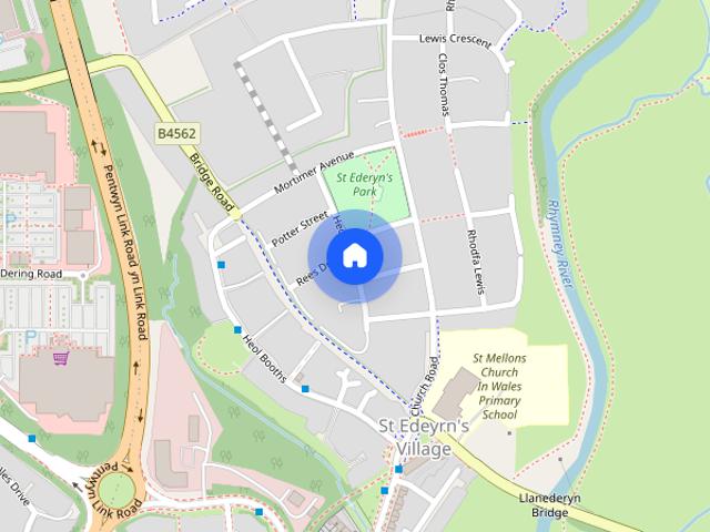 2 bedroom semi detached house to rent