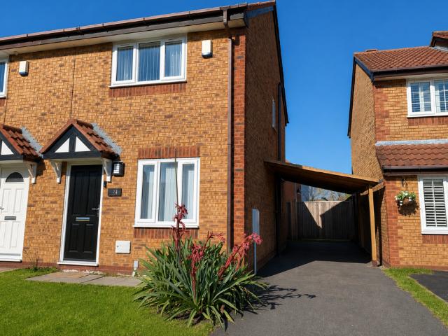 2 bedroom semi detached house for sale