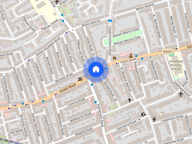 2 Bedroom Split Level Flat To Let, Forest Road, Walthamstow, E17 £1700 PCM