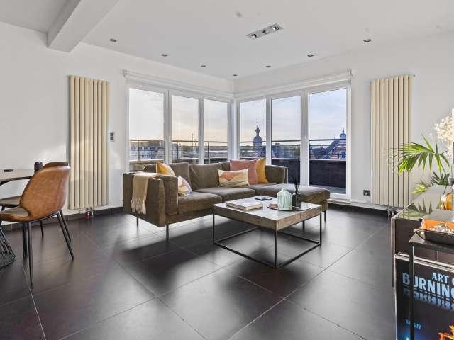 2 bedroom penthouse apartment for rent in Brussels
