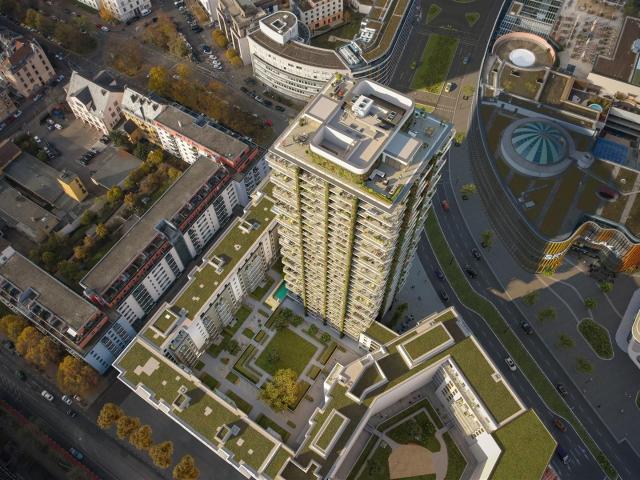 2 bedroom premium brand new apartment with vertical garden/ EDEN TOWER/ Center located