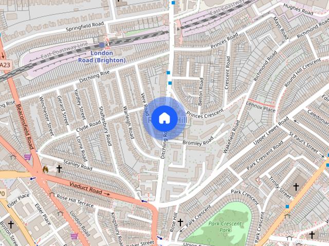 2 bedroom property to rent Ditchling Road, Brighton, BN1