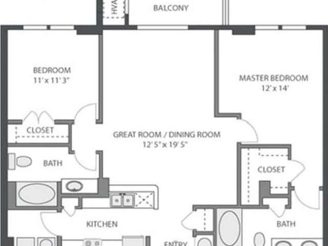 2 bedroom, Woodridge IL 60517 103805701