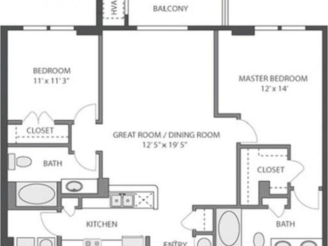 2 bedroom, Woodridge IL 60517 103805701