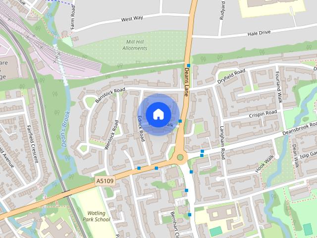 2 bedroom terraced house to rent