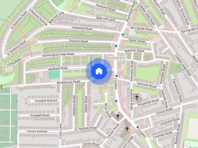 2 bedroom terraced house to rent