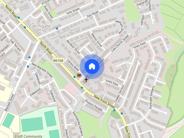 2 bedroom terraced house to rent