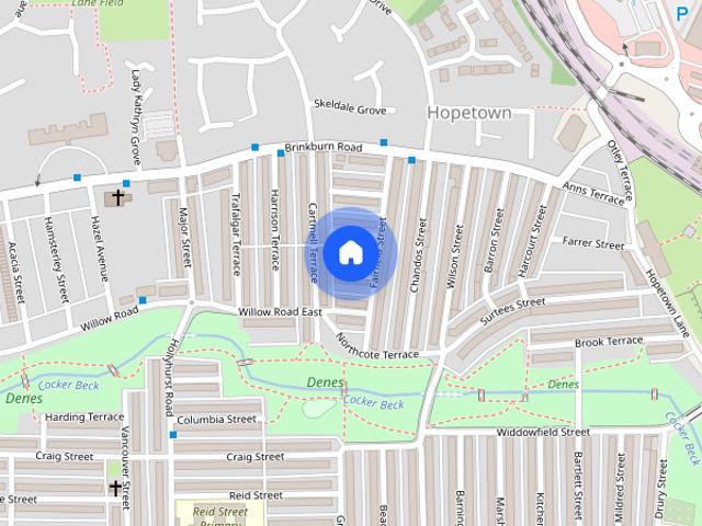 2 bedroom terraced house to rent
