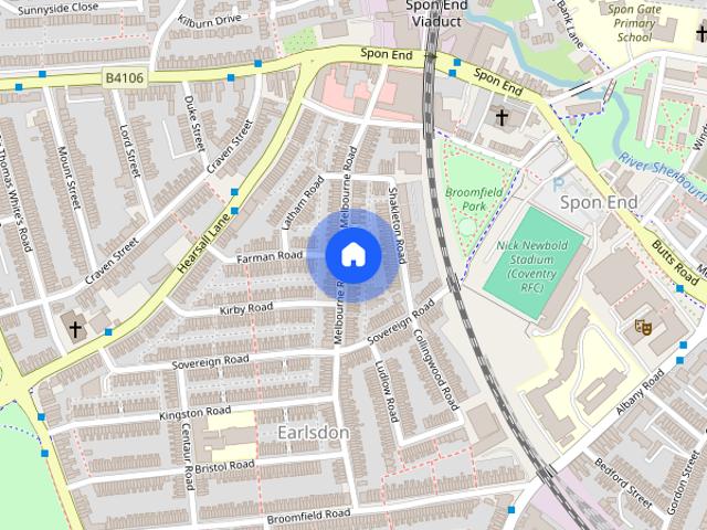 2 bedroom terraced house to rent