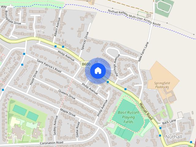 2 bedroom terraced house to rent