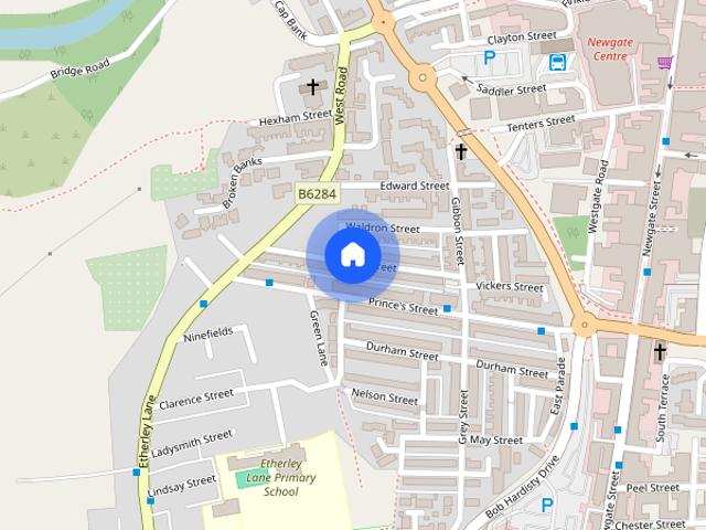 2 bedroom terraced house to rent