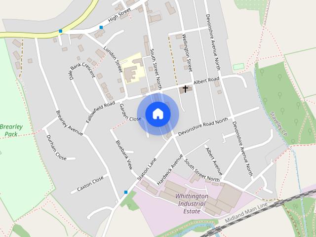 2 bedroom terraced house to rent