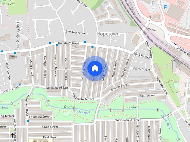 2 bedroom terraced house to rent