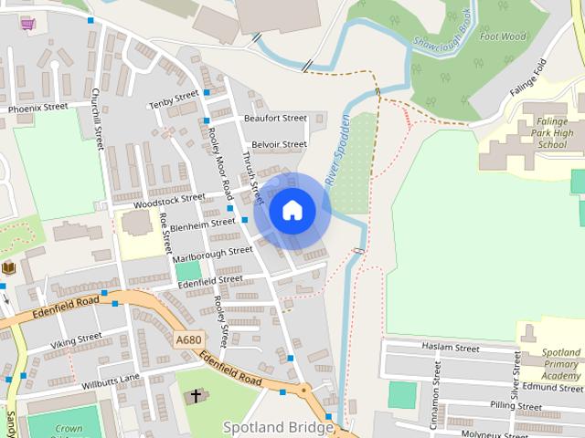 2 bedroom terraced house to rent