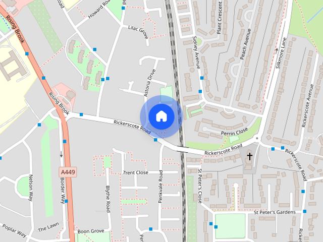 2 bedroom terraced house to rent