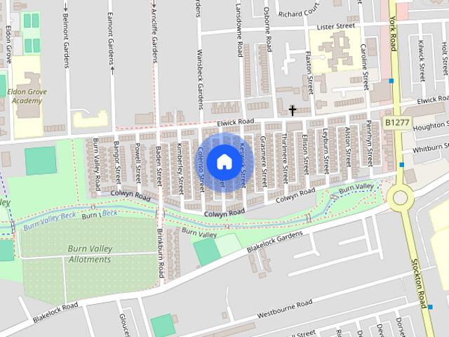 2 bedroom terraced house to rent