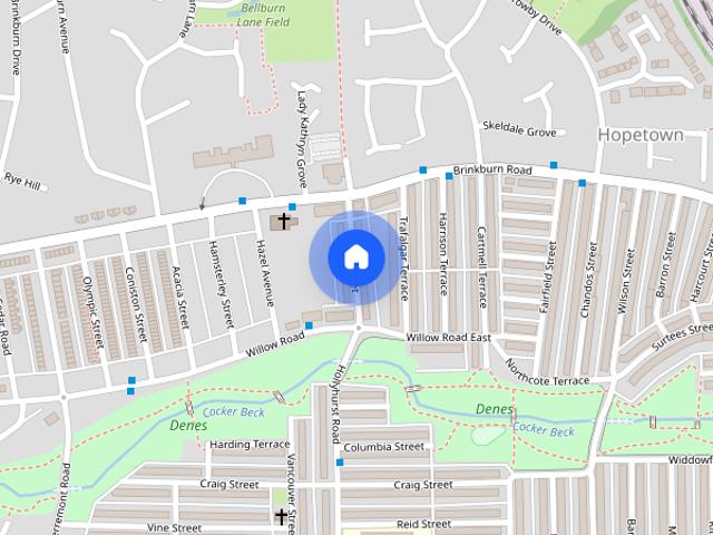 2 bedroom terraced house to rent
