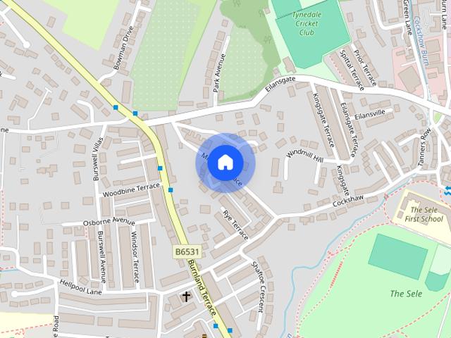 2 bedroom terraced house to rent