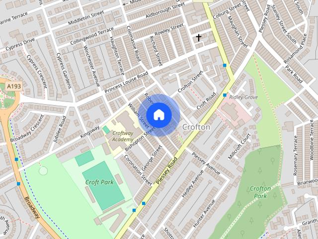 2 bedroom terraced house to rent