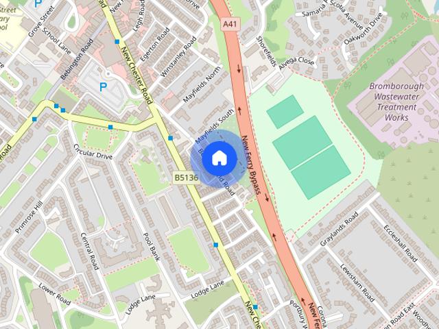 2 bedroom terraced house to rent
