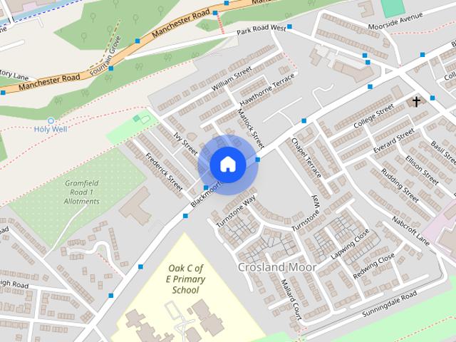 2 bedroom terraced house to rent